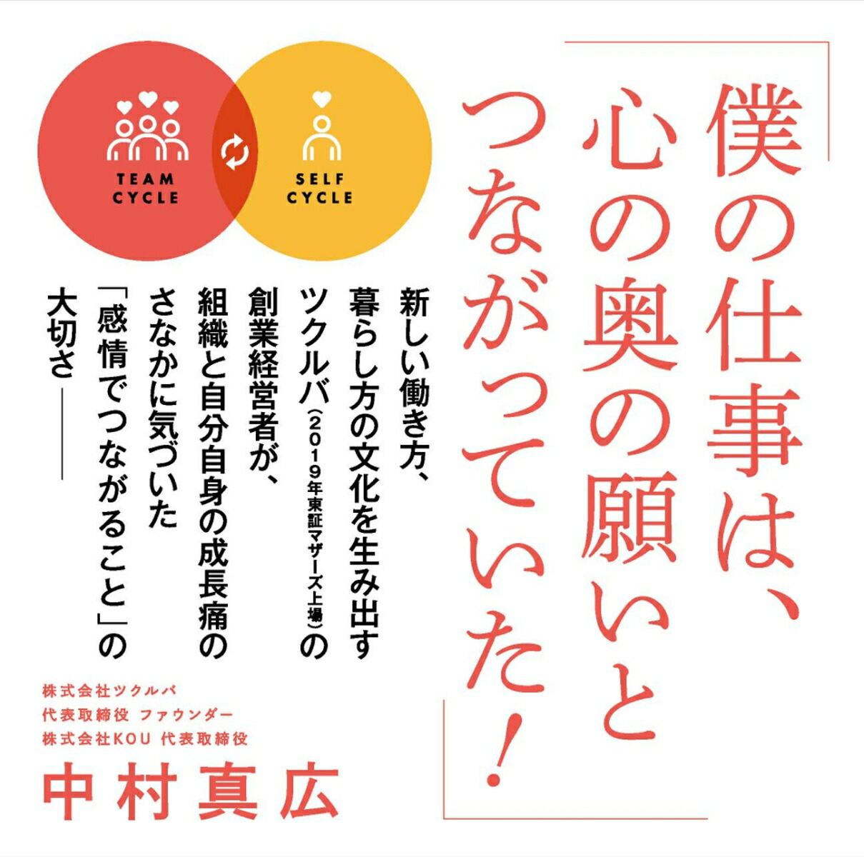 楽天ブックス 自分とつながる チームとつながる エモーショナルなつながりがつくる幸せな働き方 中村真広 本