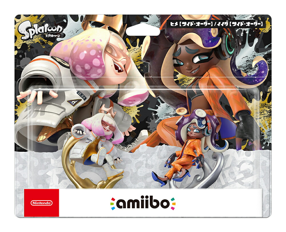amiiboテンタクルズセット[ヒメ【サイド・オーダー】／イイダ【サイド・オーダー】]（スプラトゥーンシリーズ）