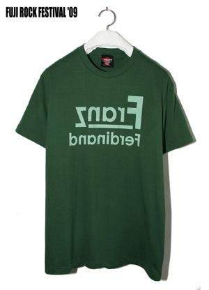 楽天ブックス: 【Tシャツ】Franz Ferdinand ／Reverse Logo Green （S