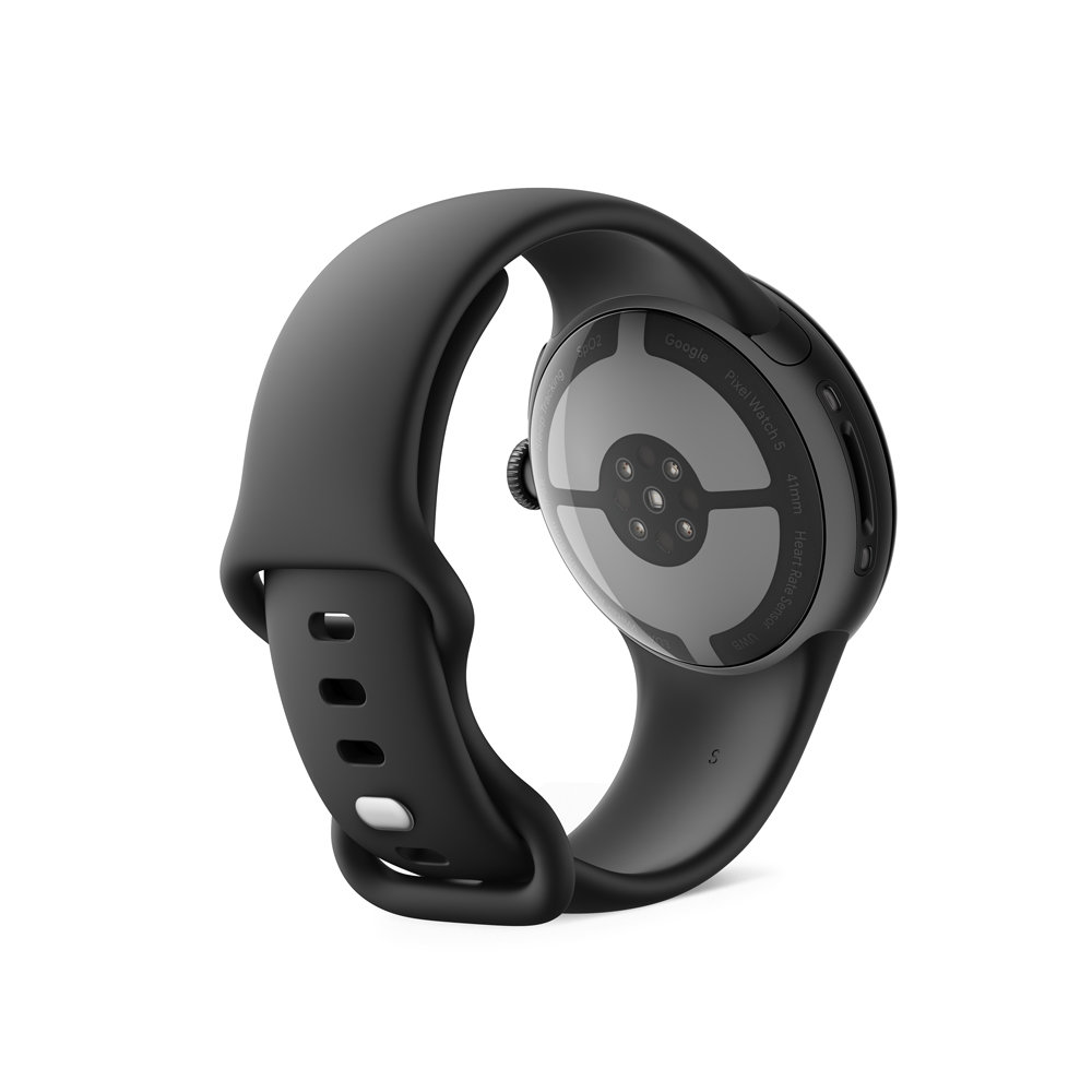 GooglePixelWatch5（41mm）MatteBlackアルミケース/Obsidianアクティブバンド（第2世代）Wi-Fi