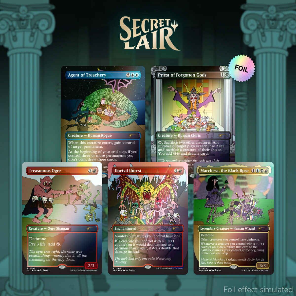 マジック：ザ・ギャザリング Secret Lair Ultimate Pencil Superdrop Featuring: Jay Howell Foil Edition【クレジットカード決済限定】画像
