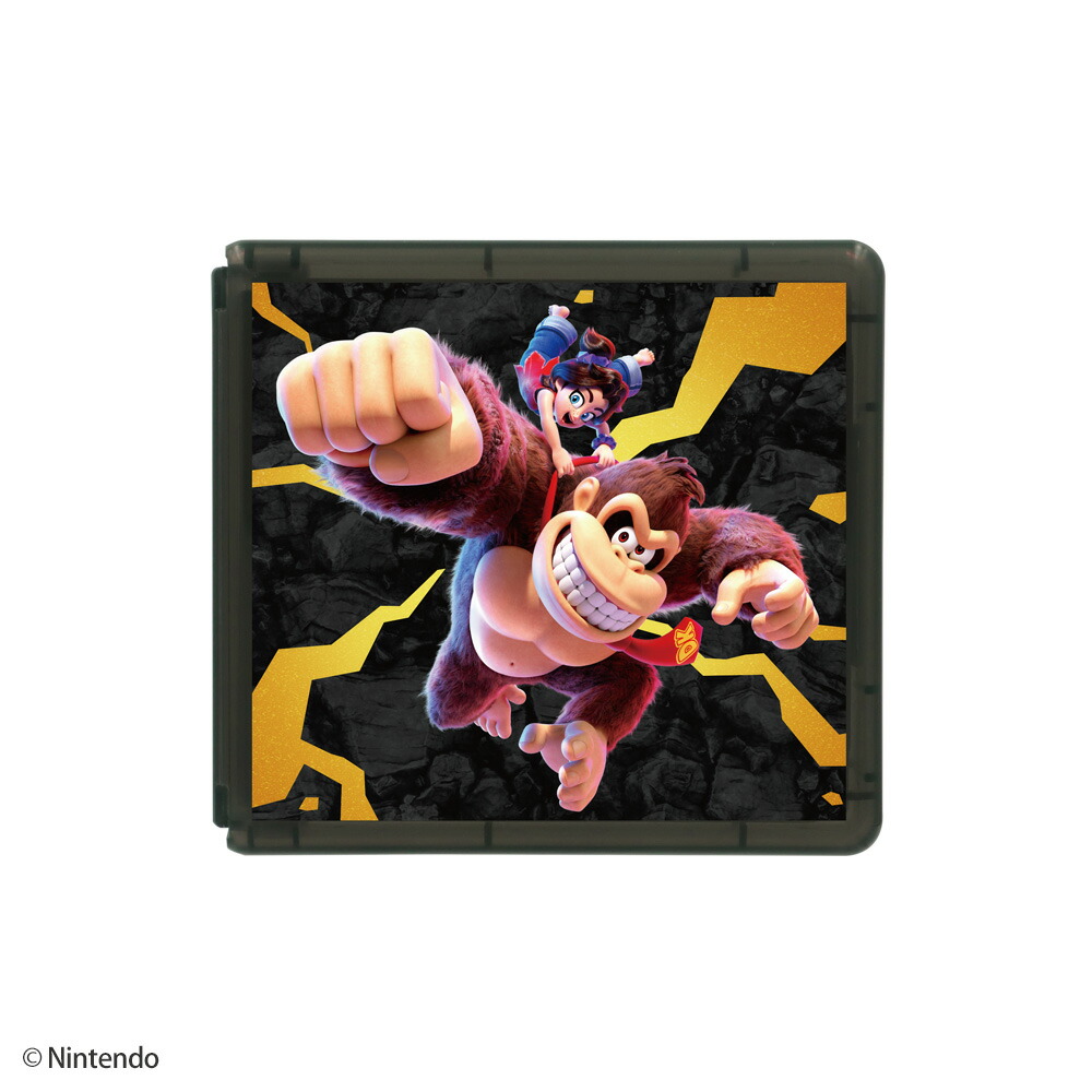 NintendoSwitch2用カードケースカードポケット24ドンキーコングバナンザ