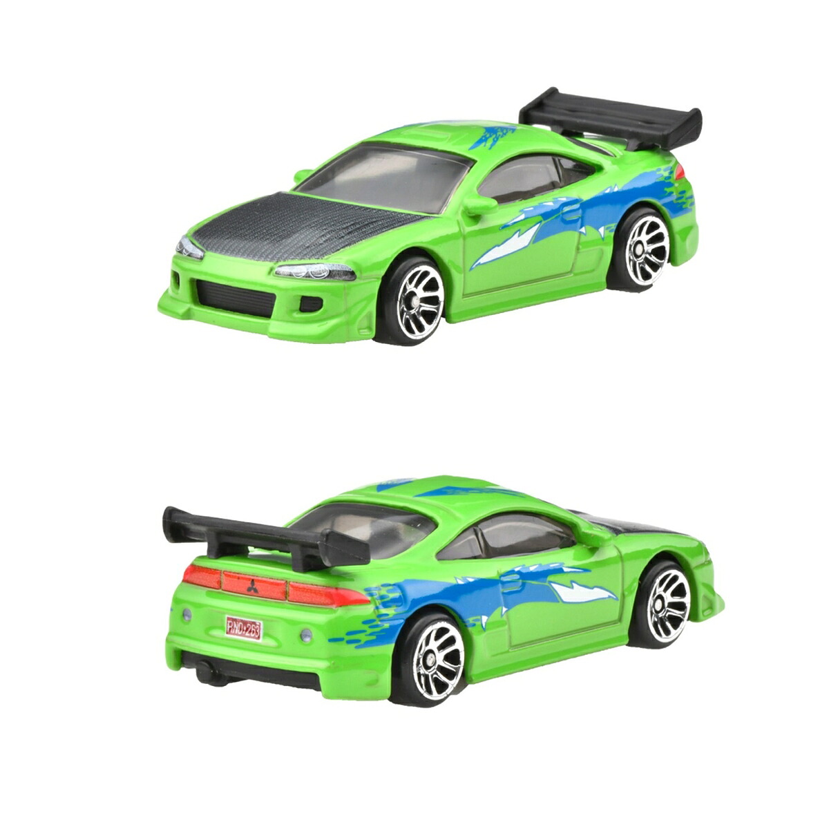ホットウィール(HotWheels)ワイルド・スピードテーマアソート-ブライアン・オコナー乗り物おもちゃミニカー10台入りBOX販売3歳からマルチ986H-HNR88