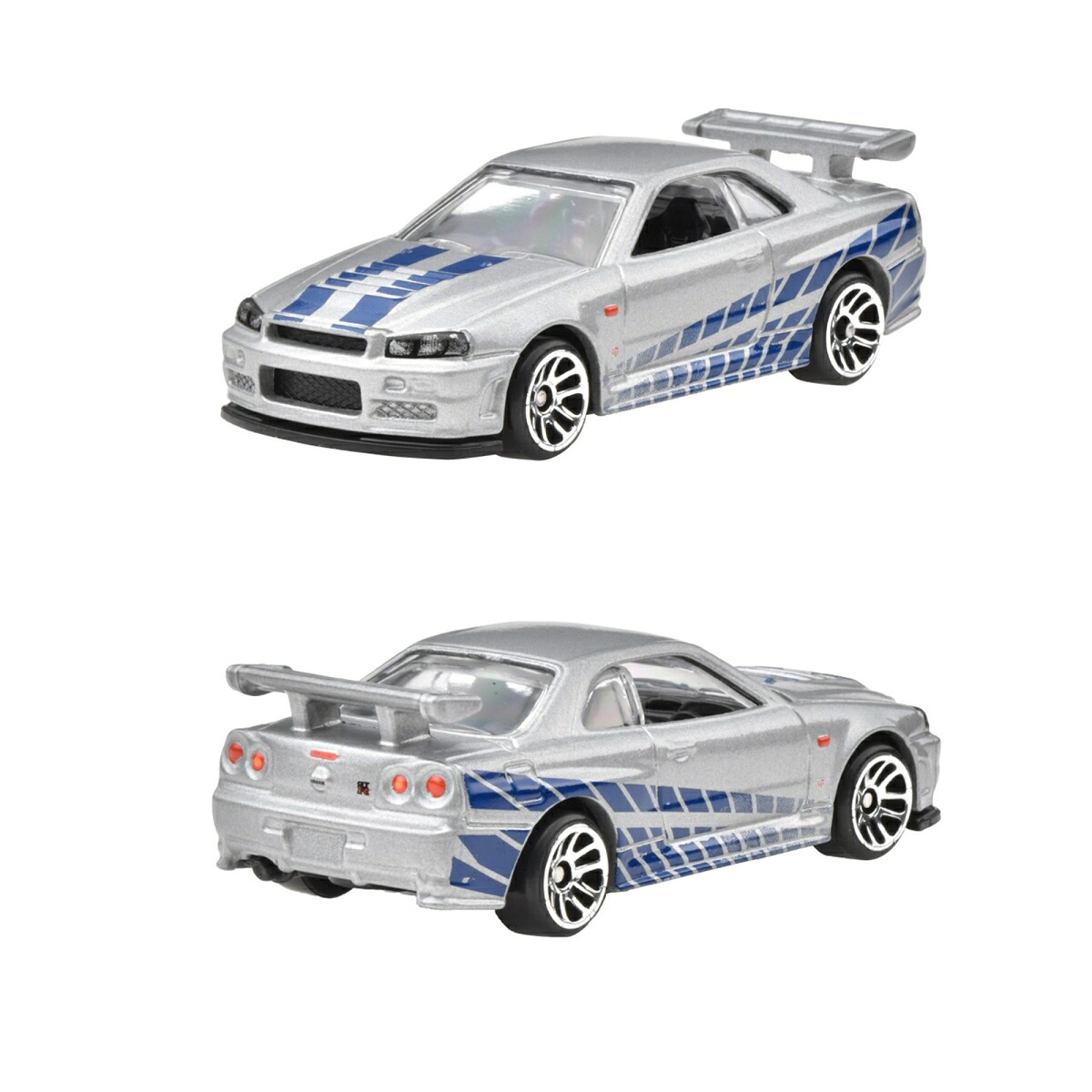 ホットウィール(HotWheels)ワイルド・スピードテーマアソート-ブライアン・オコナー乗り物おもちゃミニカー10台入りBOX販売3歳からマルチ986H-HNR88