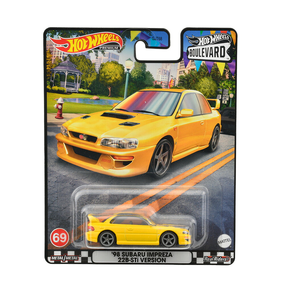 ホットウィール(HotWheels)ブールバード-'98スバルインプレッサ22B-Stiバージョン【3才~】HKF16