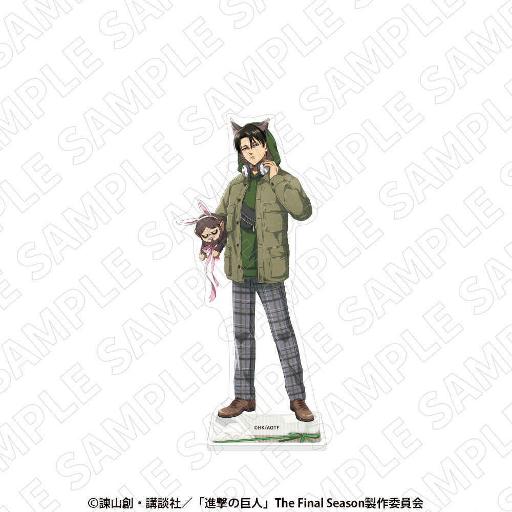 進撃の巨人　アクリルスタンド（リヴァイ）画像