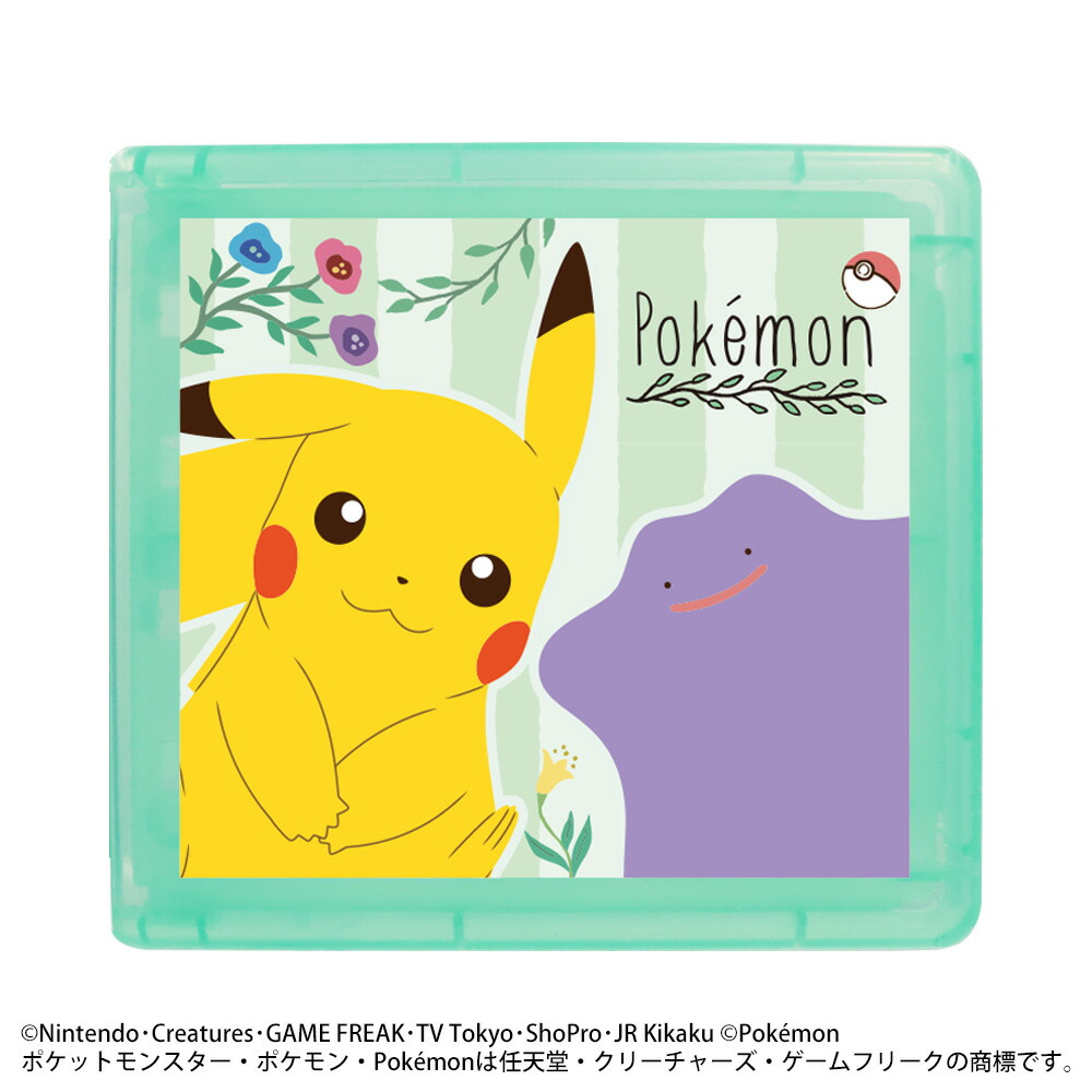 NintendoSwitch2用カードケースカードポケット24ポケットモンスターボタニカルガーデン