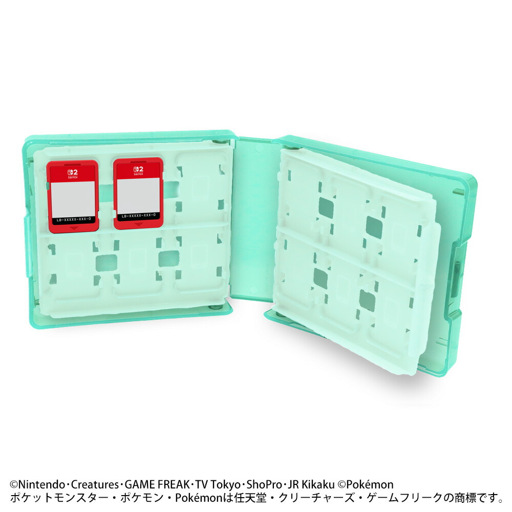 NintendoSwitch2用カードケースカードポケット24ポケットモンスターボタニカルガーデン