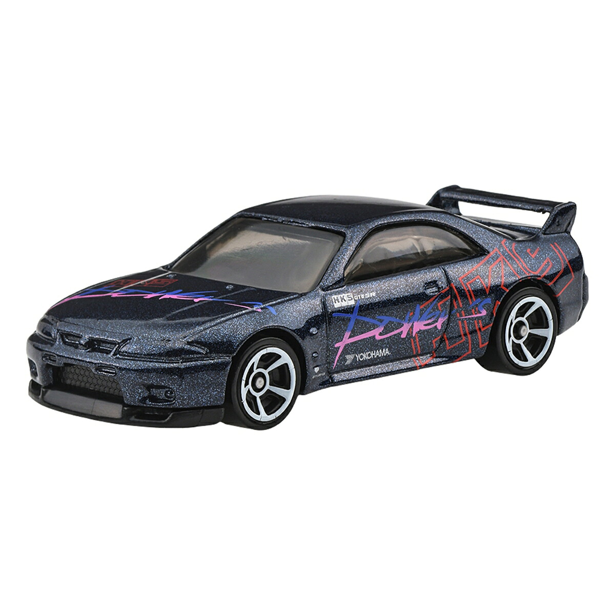 ホットウィール(HotWheels)ベーシックカー日産スカイラインGT-R(BCNR33)乗り物おもちゃミニカー3歳からブラックJFN70