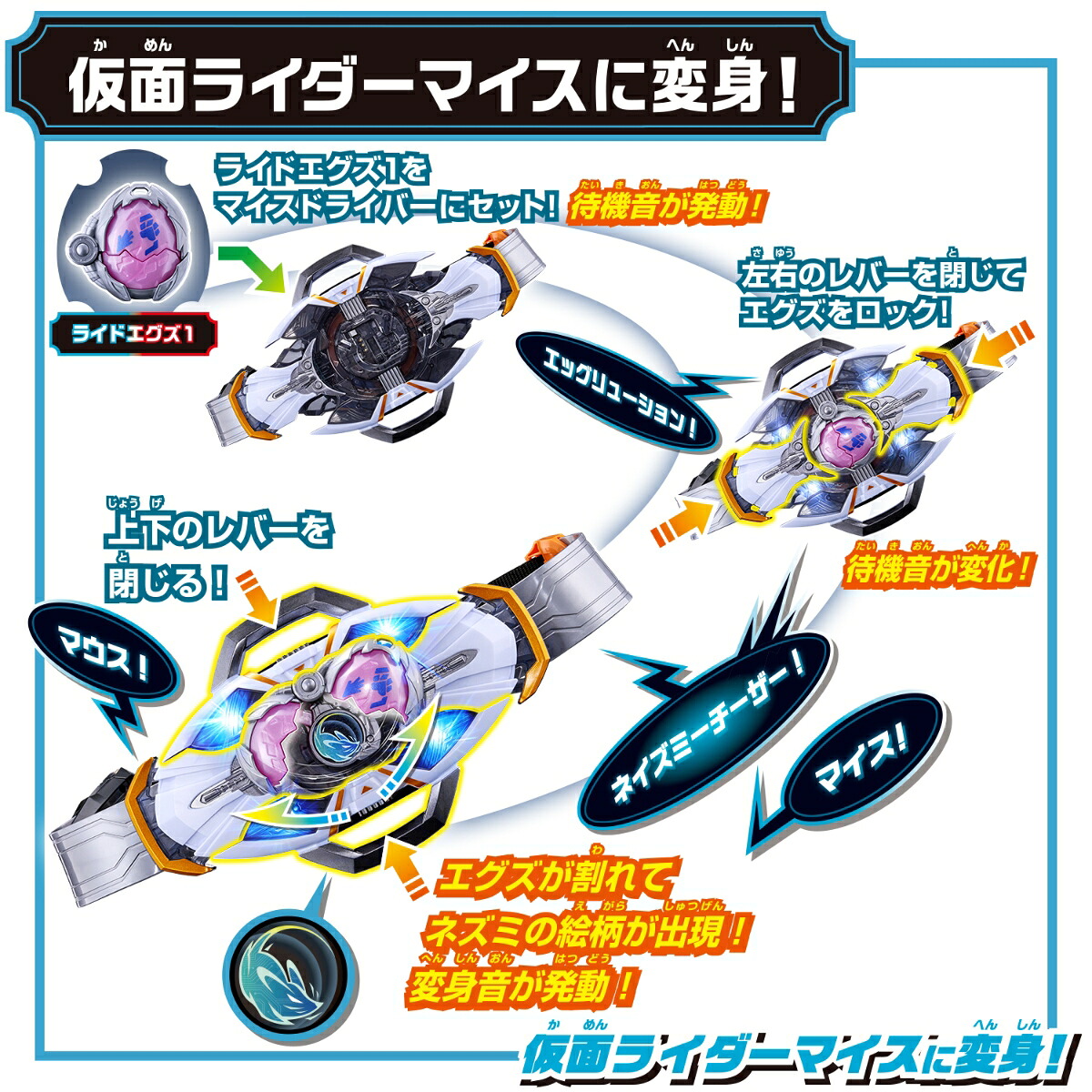 仮面ライダーマイス初回生産限定変身ベルトDXマイスドライバースペシャルなりきりセット