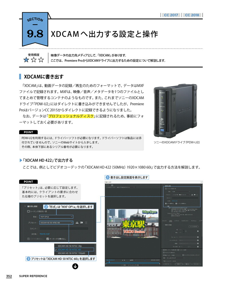 PremiereProスーパーリファレンスCC2018／2017対応（基本からしっかり学べる）[阿部信行]