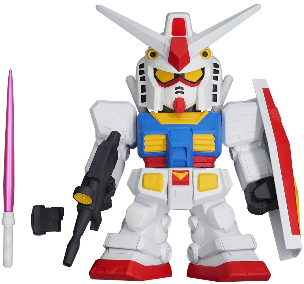 ジャンボソフビフィギュアSD 『機動戦士ガンダム』 SDガンダム (彩色済み完成品フィギュア)画像