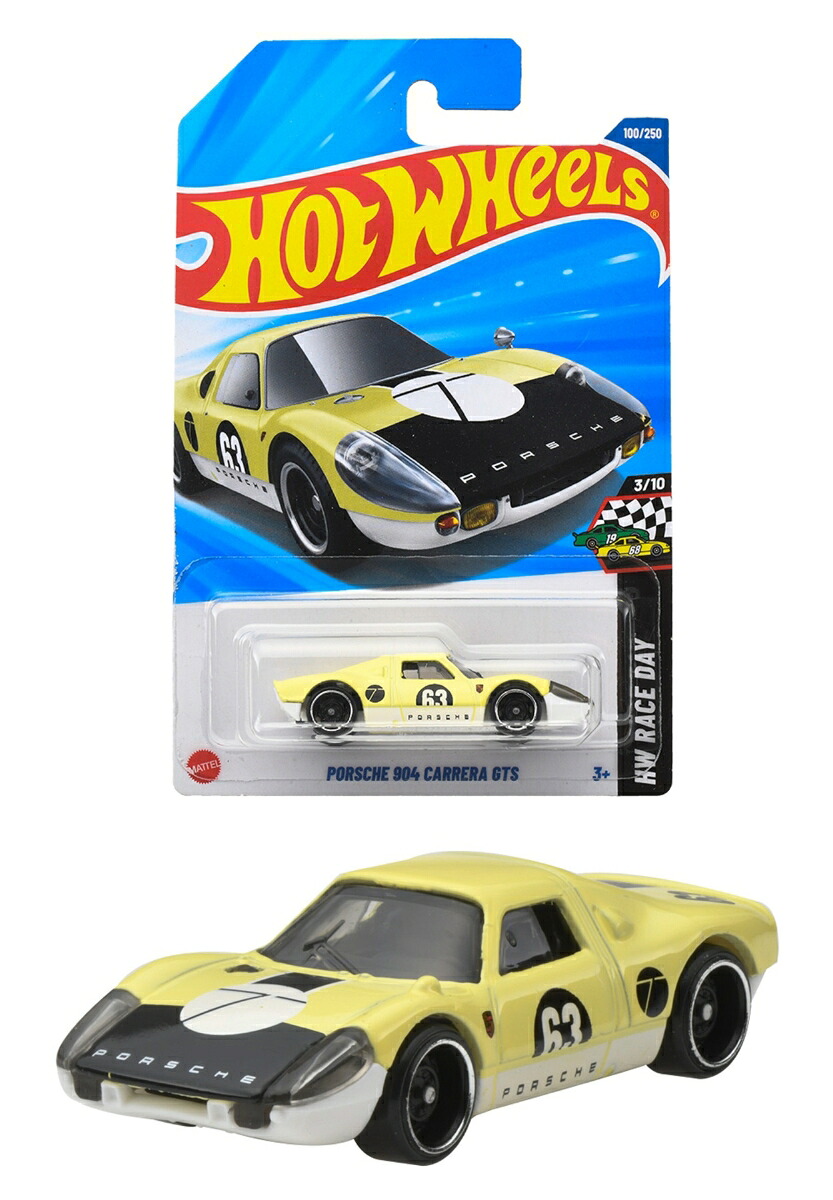 ۥåȥ(HotWheels)١åݥ륷904GTSʪߥ˥3Ф饤JFN74