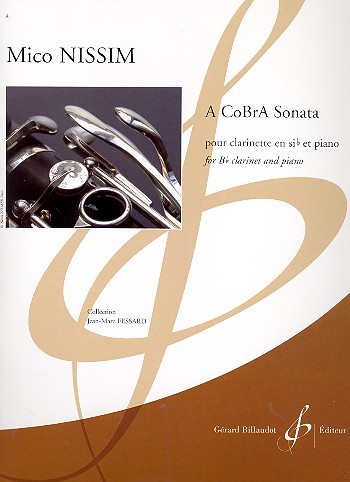 【輸入楽譜】ニッシム, Mico: コブラ・ソナタ(クラリネットとピアノ)画像