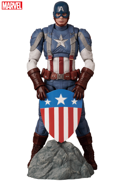 MAFEX 『Captain America: The Winter Soldier』 CAPTAIN AMERICA (Classic Suit) (フィギュア)画像