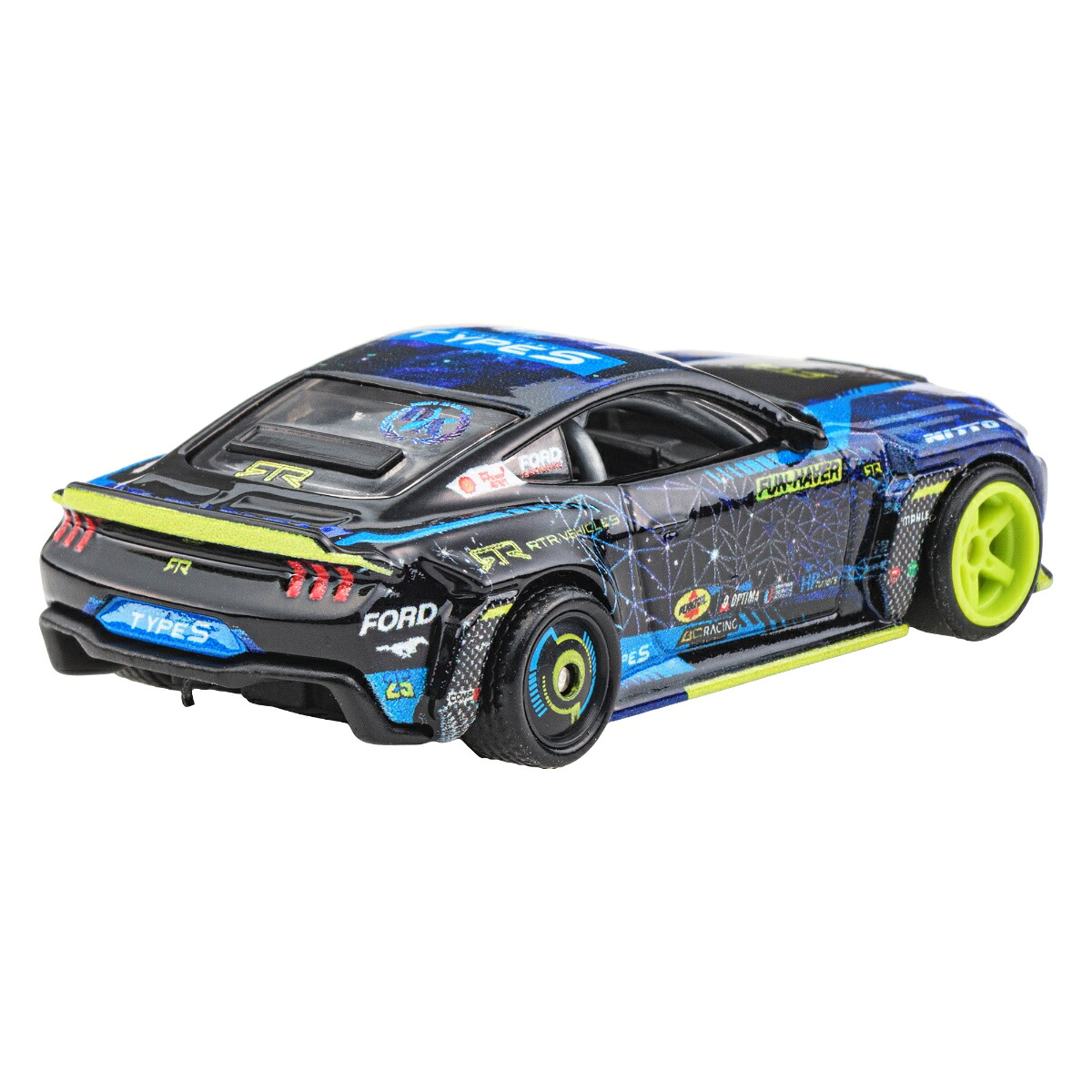 ホットウィール(HotWheels)カーカルチャーサーキットレジェンズ2024フォードマスタングRTRスペック5-FD乗り物おもちゃミニカー3歳からブルーJBK48