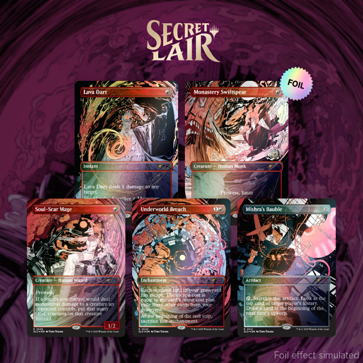 マジック：ザ・ギャザリング Secret Lair Ultimate Pencil Superdrop vroooOOOMMMMMM！ Foil Edition【クレジットカード決済限定】画像