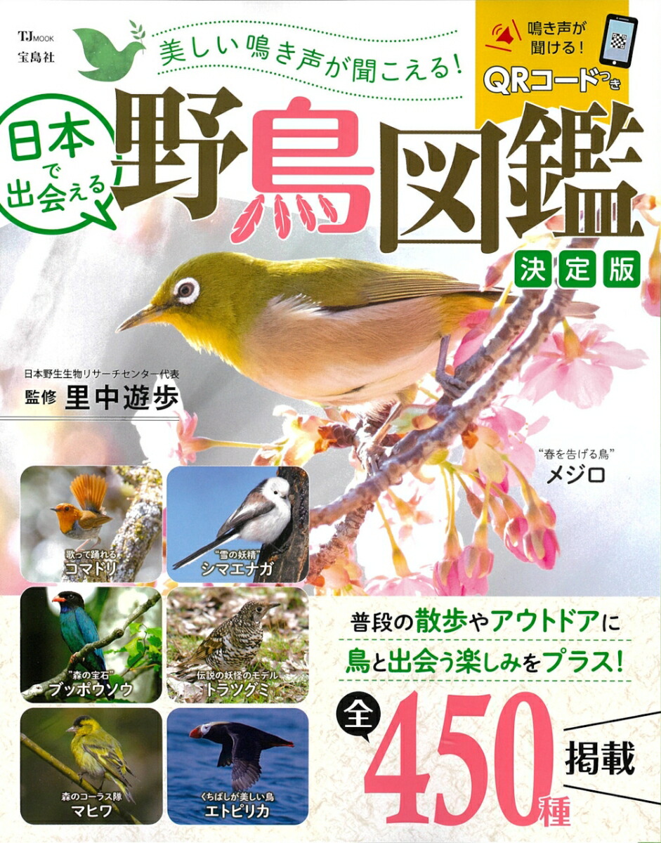 楽天ブックス: 美しい鳴き声が聞こえる! 日本で出会える野鳥図鑑 決定