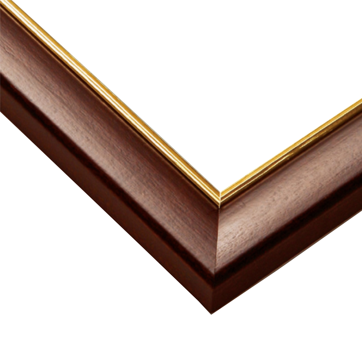 木製パズルフレーム ウッディーパネルエクセレント ゴールドライン ブラウン(26x38cm)