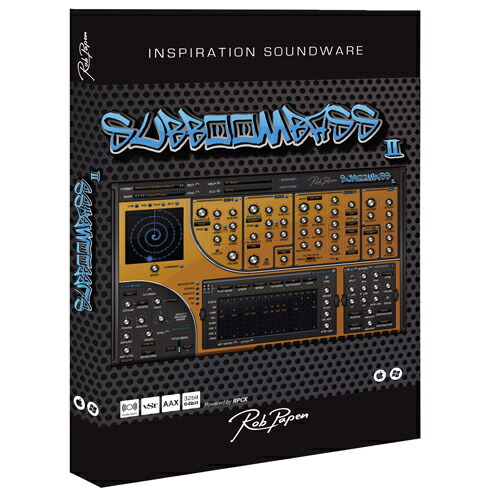 ブックス: Rob Papen プラグイン ソフトウェア シンセサイザー Sub Boom Bass 2 - ディリゲント - 4534217602246 : PCソフト・周辺機器