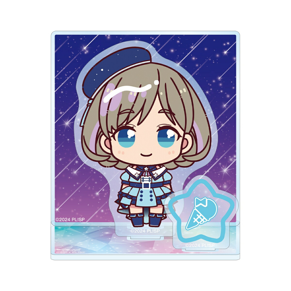 ラブライブ！スーパースター!!唐 可可 ちょこんと！ スーパースター!!ver. パーツ付きBIGアクリルスタンド画像