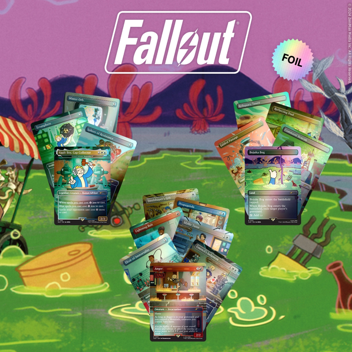 マジック：ザ・ギャザリング Secret Lair Equinox Superdrop 2024 Fallout(R) Bundle Foil Edition【クレジットカード決済限定】画像