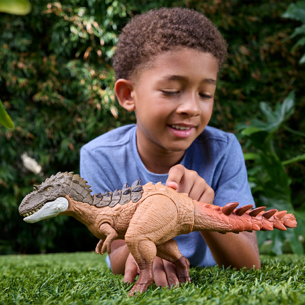 マテルジュラシックワールド(JURASSICWORLD)ビッグアクション！ゴルゴサウルス子供向けフィギュア恐竜おもちゃ全長:約35cm4歳からブラウンJKL86