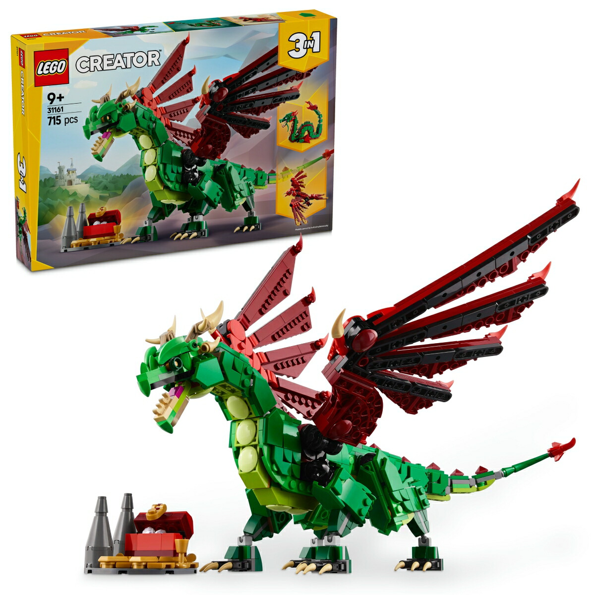 楽天市場】レゴ(LEGO) クリエイター 中世のドラゴン 31161(1個
