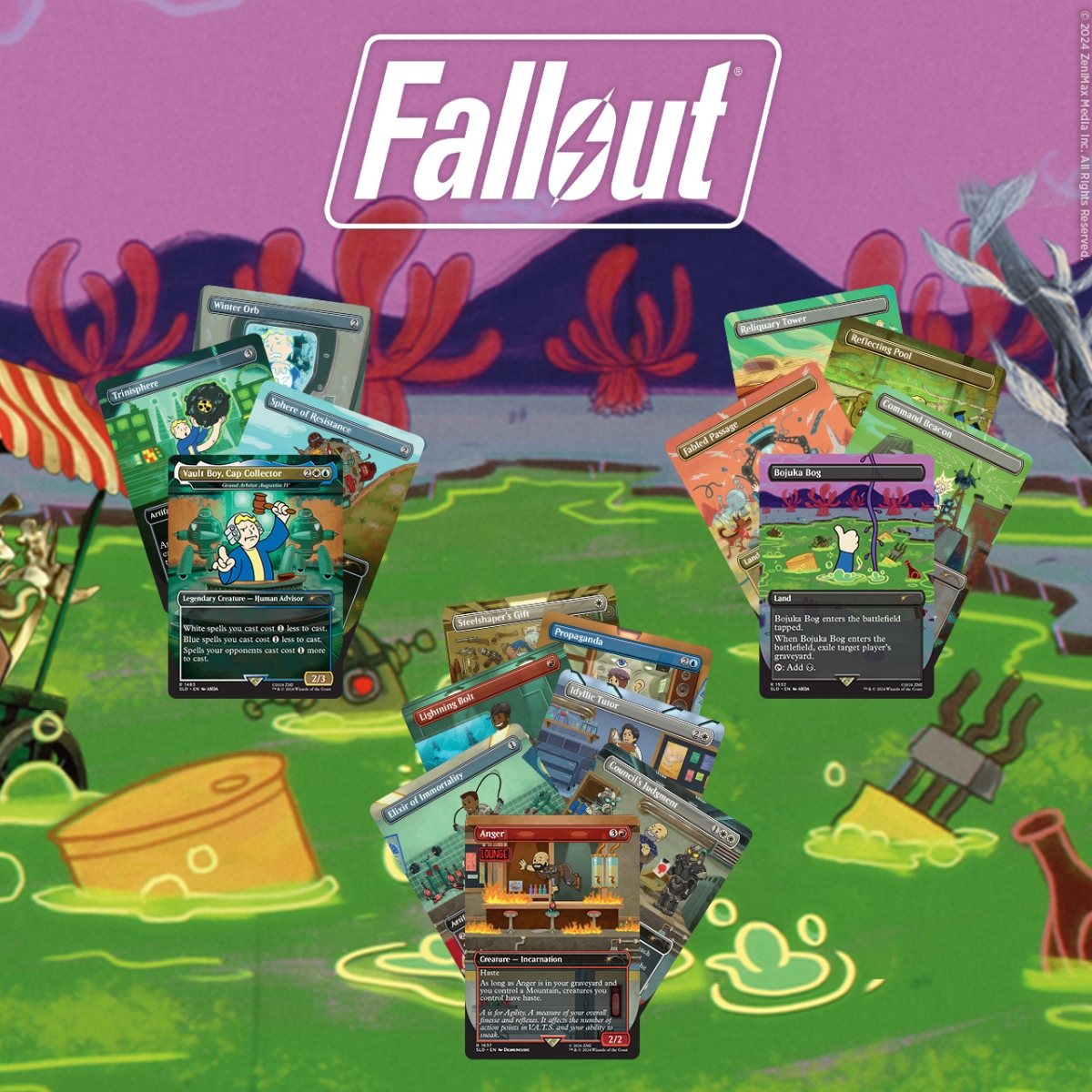 マジック：ザ・ギャザリング Secret Lair Equinox Superdrop 2024 Fallout(R) Bundle Non-Foil Edition【クレジットカード決済限定】画像