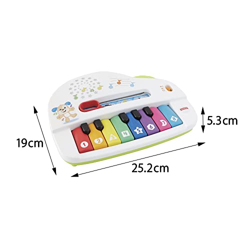 フィッシャープライス(fisherprice)バイリンガル・わくわくピアノ【6~36カ月】【赤ちゃんおもちゃ】【知育・英語・外国語】GKV22