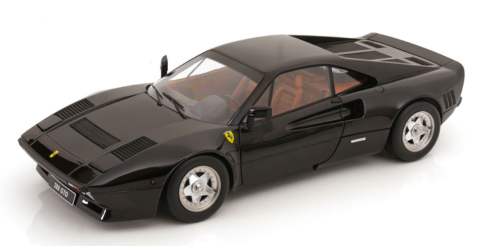 KK Scale 1/12 フェラーリ 288 GTO 1984 ブラック 【KKDC120153】 (ミニカー)画像