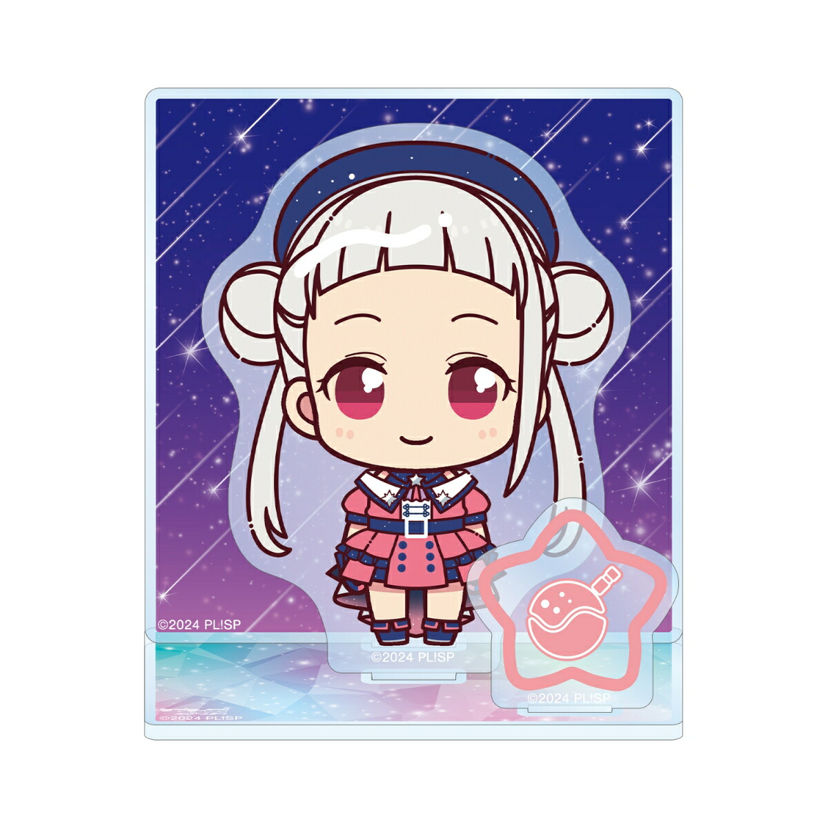 ラブライブ！スーパースター!!嵐 千砂都 ちょこんと！ スーパースター!!ver. パーツ付きBIGアクリルスタンド画像