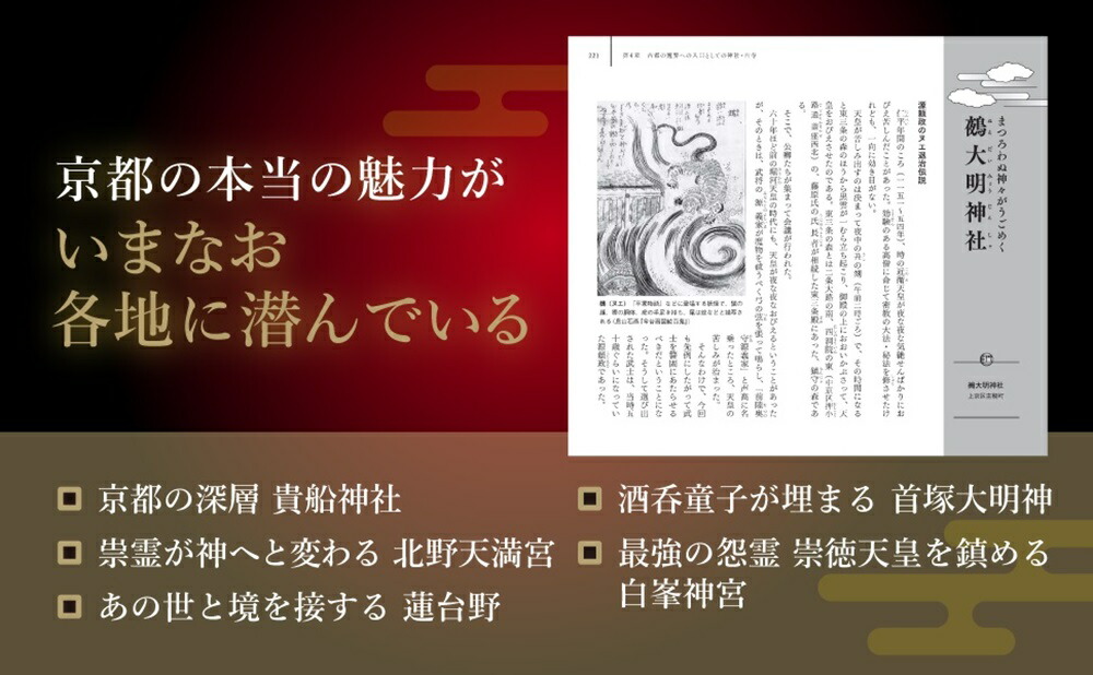 京都異界に秘められた古社寺の謎歴史を動かした京千二百年の舞台裏[新谷尚紀]