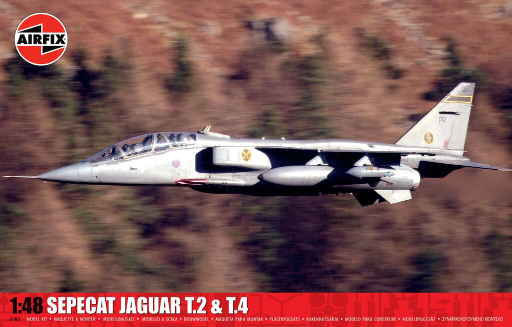 1/48 SEPECAT ジャギュア T.2＆T.4 【X11011】 (プラモデル)画像