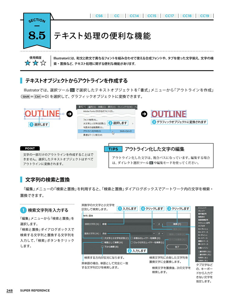 IllustratorスーパーリファレンスCC2019-CS6対応[井村克也]