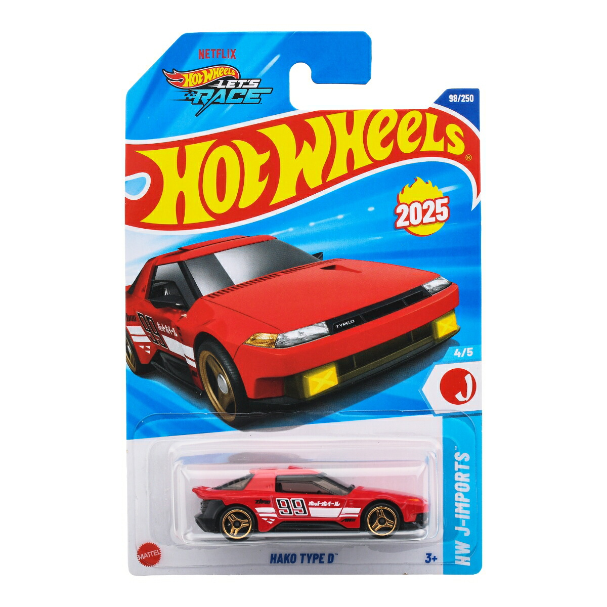 �ۥåȥ�������(HotWheels)�١����å������ϥ�������D���ʪ�������ߥ˥���3�Ф����å�JFN57