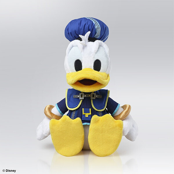 キングダム ハーツ シリーズ ぬいぐるみ KH III ドナルド ダック画像