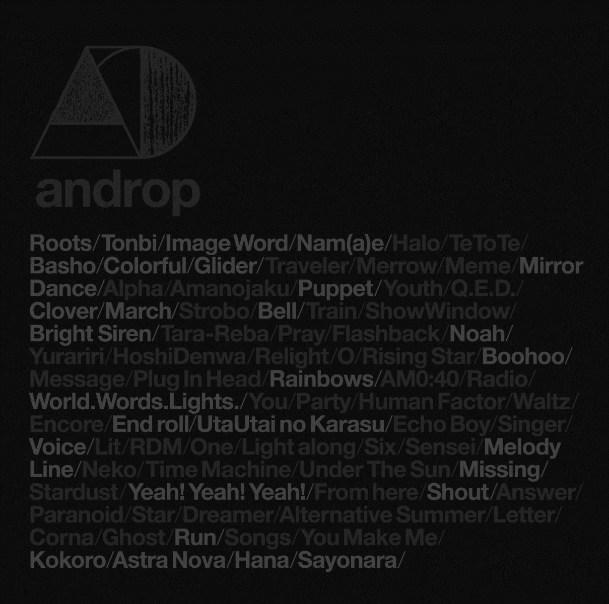 楽天ブックス Best And Drop Androp Cd