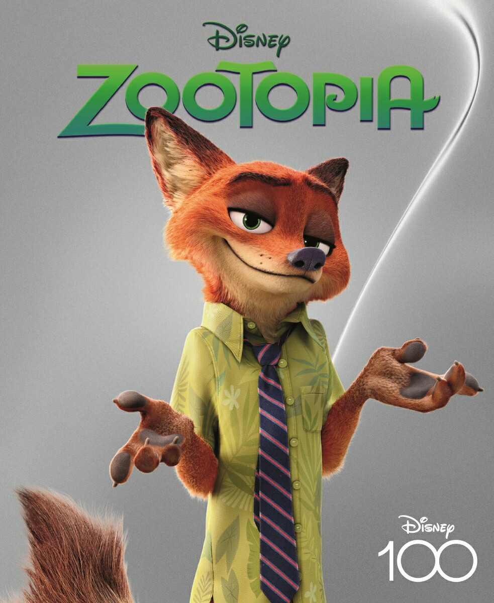 楽天ブックス限定グッズ+先着特典】ズートピア MovieNEX Disney100