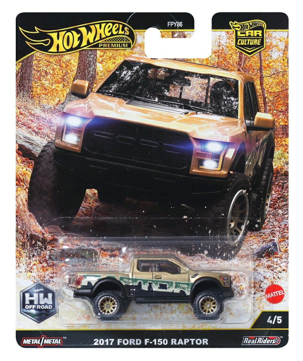 �ۥåȥ�������(HotWheels)����������㡼���ե�����2017�ե�����F150��ץ������ʪ�������ߥ˥���3�Ф��饴�����JBK70