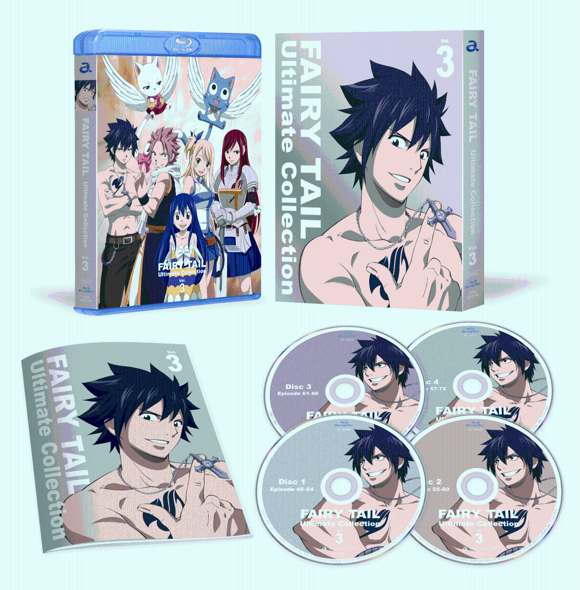 ブックス: FAIRY TAIL Ultimate Collection Vol.3【Blu-ray】 - 釘宮理恵 - 4562475292374 : DVD