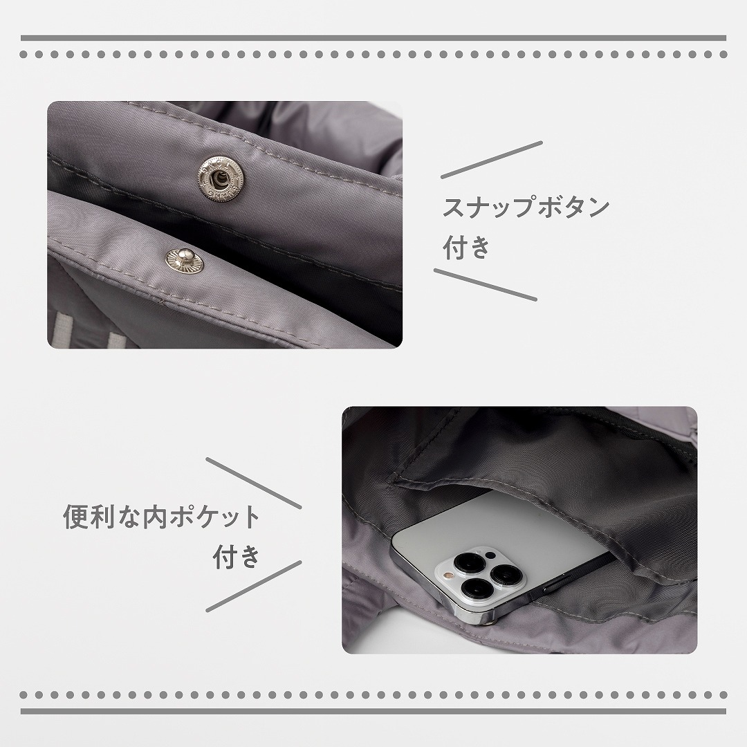 JILLbyJILLSTUARTBOOKキルティングフリルバッグGRAYver.