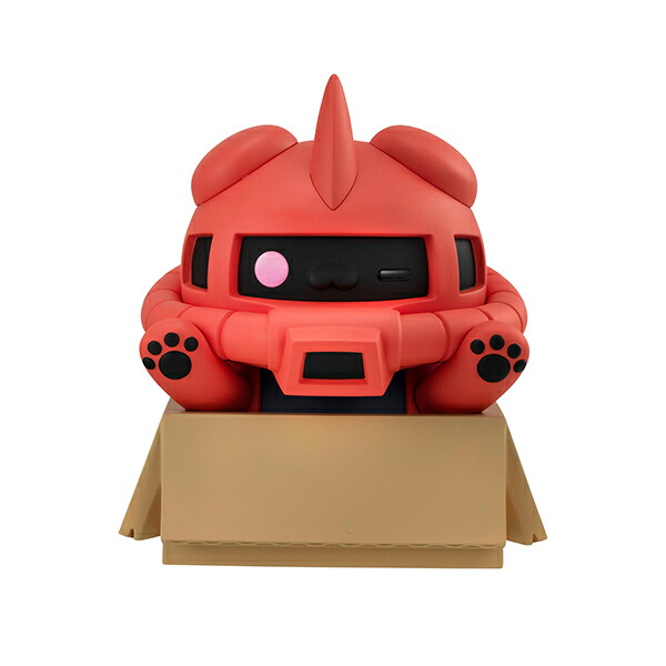 MEGA CAT PROJECT 『機動戦士ガンダム』 ニャンとも大きな機動戦士ニャンダム シャア専用ザク (塗装済み完成品フィギュア)画像