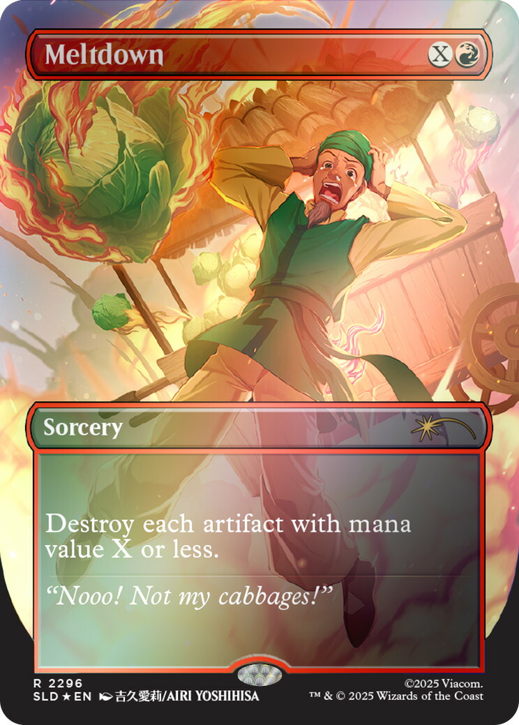 �ޥ��å����������㥶���Avatar:TheLastAirbenderSuperdropSecretLairxAvatar:TheLastAirbender|MyCabbages��FoilEdition�ڥ��쥸�åȥ����ɷ�Ѹ����