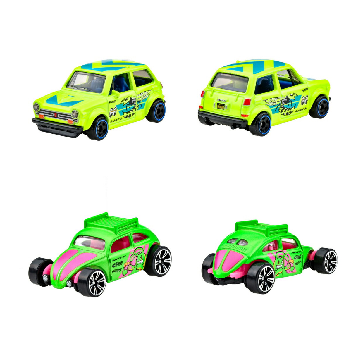 ホットウィール(HotWheels)ネオン・スピーダーズアソート10台BOX販売乗り物おもちゃミニカー3歳からマルチ986D-HLH72