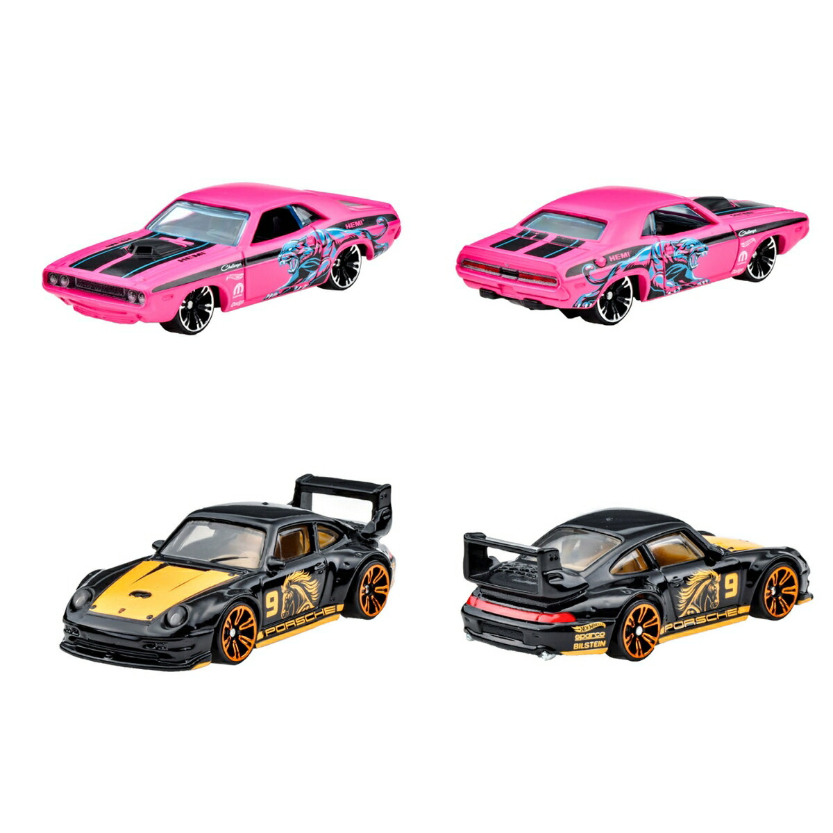 ホットウィール(HotWheels)ネオン・スピーダーズアソート10台BOX販売乗り物おもちゃミニカー3歳からマルチ986D-HLH72