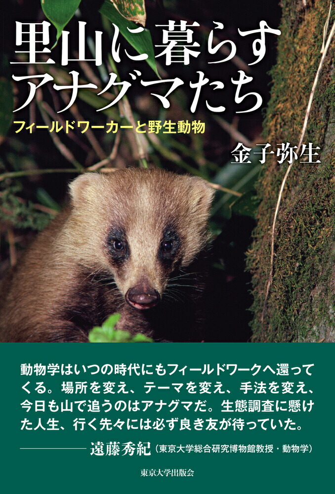 楽天ブックス 里山に暮らすアナグマたち フィールドワーカーと野生動物 金子 弥生 本