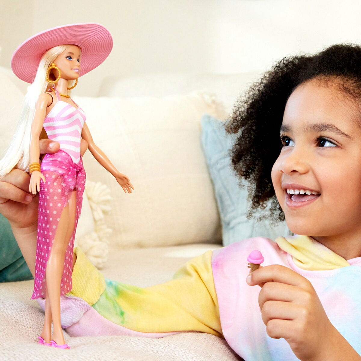 �С��ӡ�(Barbie)�ԥ󥯥ܡ������ߤ����ӡ������åȤ��������ͷ����ϥ����ޤޤ��ȡ����ä�ͷ�ӥС��ӡ��ͷ�3�Ф���ԥ�HPL73