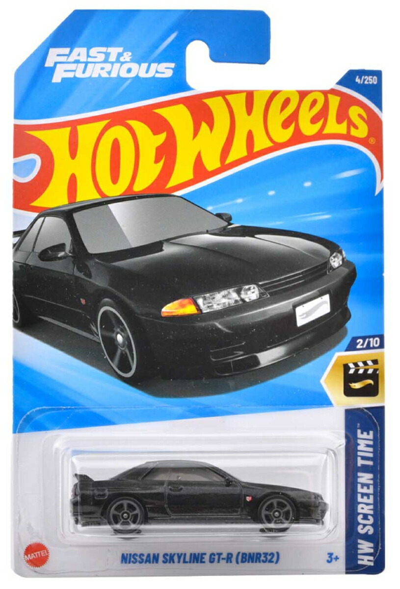 �ۥåȥ�������(HotWheels)�١����å����������������饤��GT-R(BNR32)���ʪ�������ߥ˥���3�Ф���֥�å�JFN59