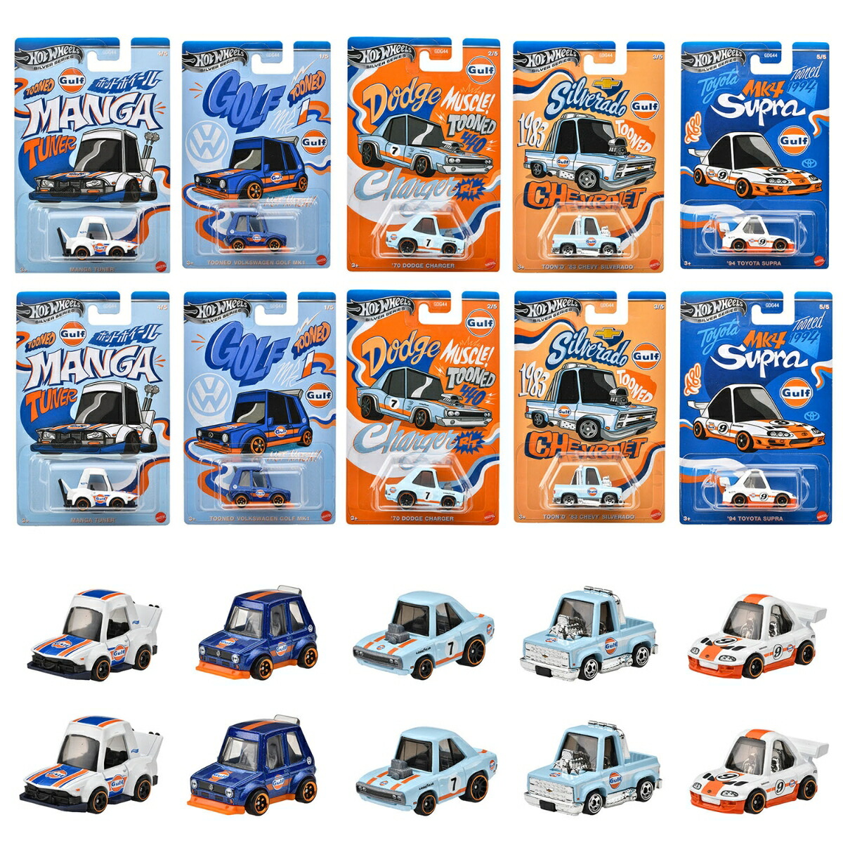 ۥåȥ(HotWheels)ơޥȥ⡼ƥ֥-Υåݡե졼10BOXʪߥ˥3Фޥ987L-GDG44